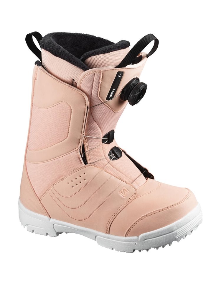 SALOMON PEARL BOA WOMENS SNOWBOARD BOOTS S21 Cherri Pow Boardstore