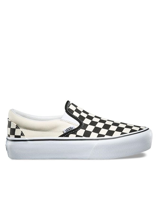 VANS CSO PLATFORM B&W CHECKER SHOES S21 - Cherri Pow Boardstore