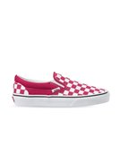 VANS CLASSIC SLIP ON CHECKERBOARD FUCHSIA S21