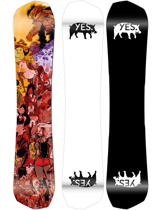 YES GREATS UNINC MENS SNOWBOARD S23