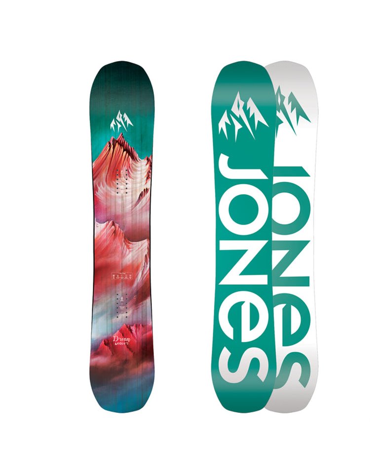 JONES DREAM WEAVER WOMENS SNOWBOARD S23 Cherri Pow Boardstore