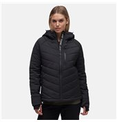 LE BENT WOMENS GENEPI WOOL INSULATED HOODED JACKET