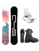 FIVE FORTY KIDS PACKAGE SNOWBOARD SET S22