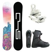 FIVE FORTY KIDS PACKAGE SNOWBOARD SET S22