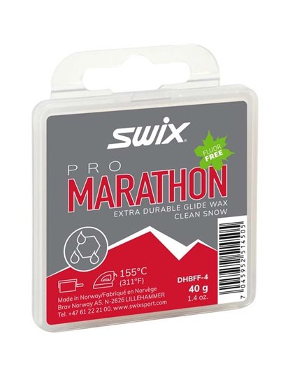 SWIX DHBFF-40 MARATHON BLACK FLOURO FREE 40GM  