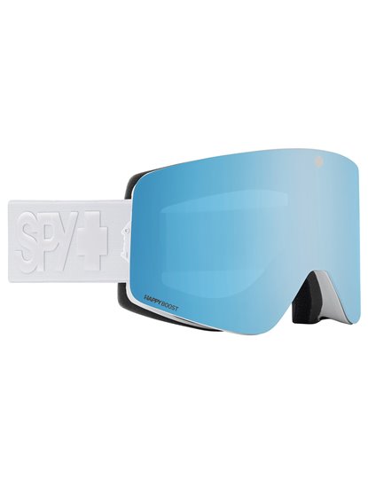 Spy Marauder Matte White Goggle Happy Boost Bronze Happy Blue Spectra Mirror + Happy Boost LL Gray Green Red Spectra Mirror