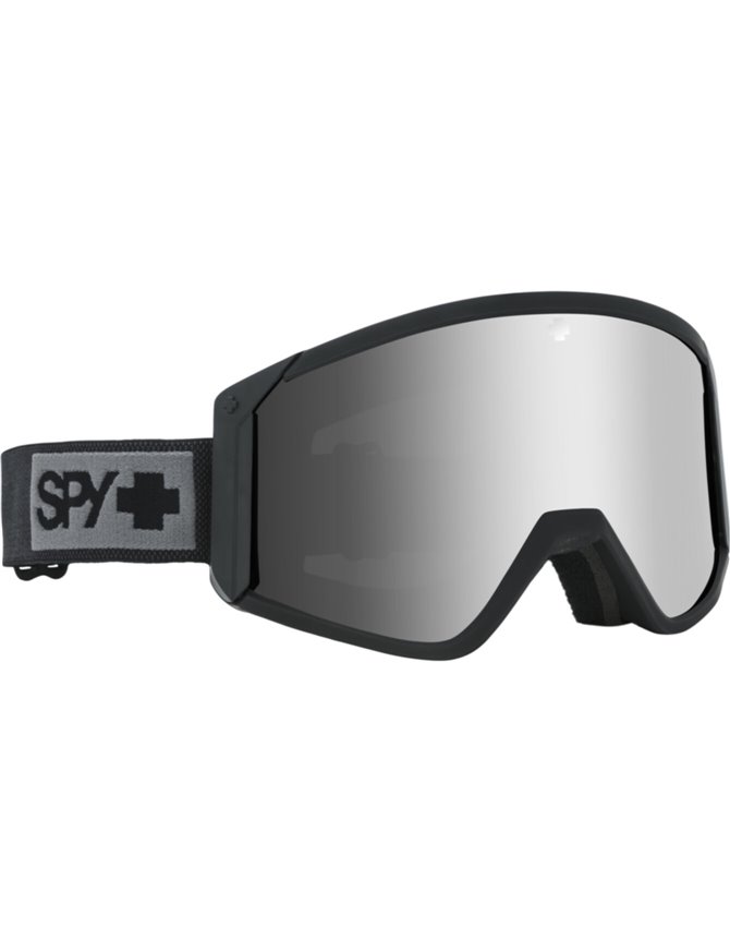 Spy Raider Matte Black Goggle - HD Bronze w/ Silver Spectra Mirror + HD LL Persimmon