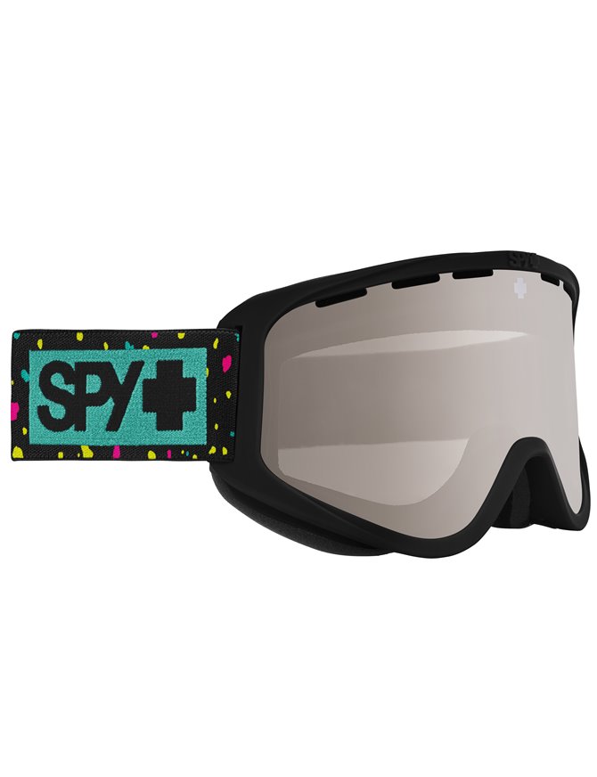 Spy Woot Neon Splatter Goggle Bronze Silver Spectra Mirror + LL Persimmon