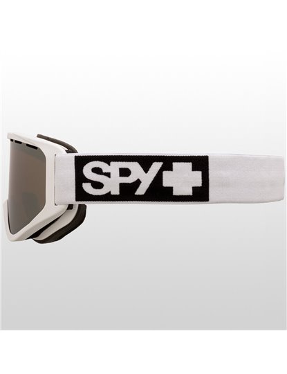 Spy Woot Matte White Goggle- HD Bronze w/ Silver Spectra Mirror + HD LL Persimmon