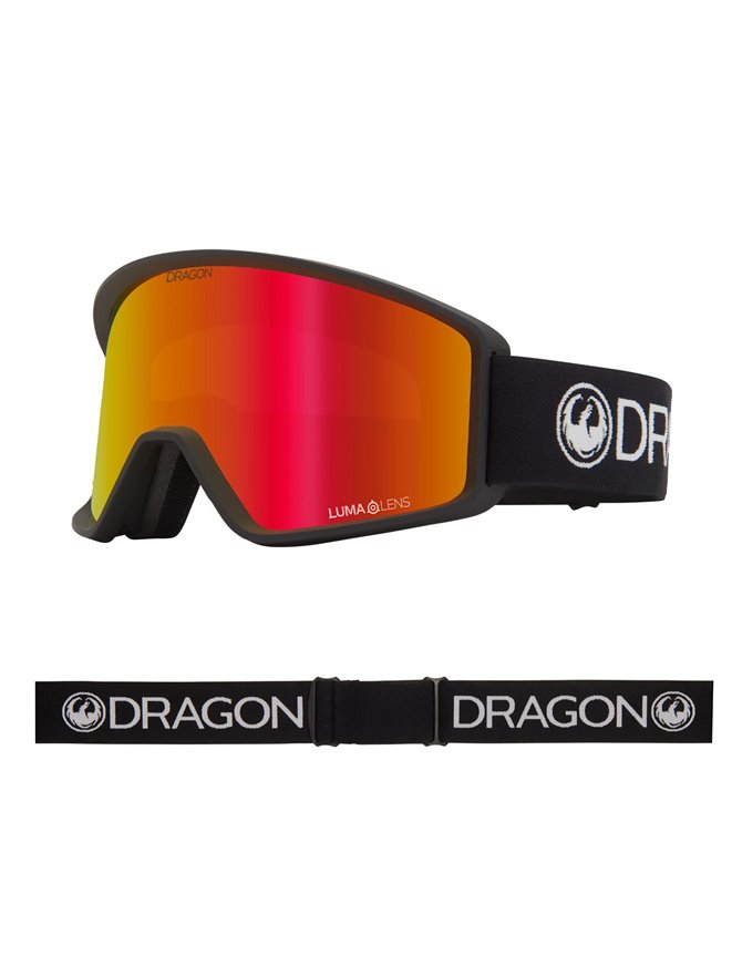 DRAGON DXT OTG BLACK GOGGLES 