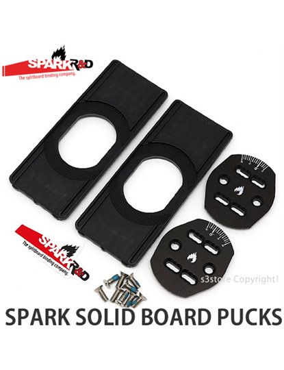 SPARK SOLID BOARD PUCKS FLAT