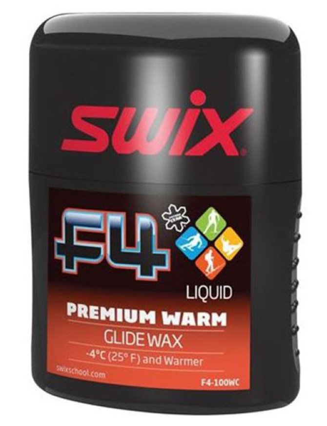 SWIX F4 NC GLIDE WAX LIQUID WARM