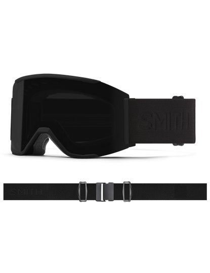 SMITH SQUAD MAG BLACKOUT CHROMAPOP SUN BLACK GOGGLES