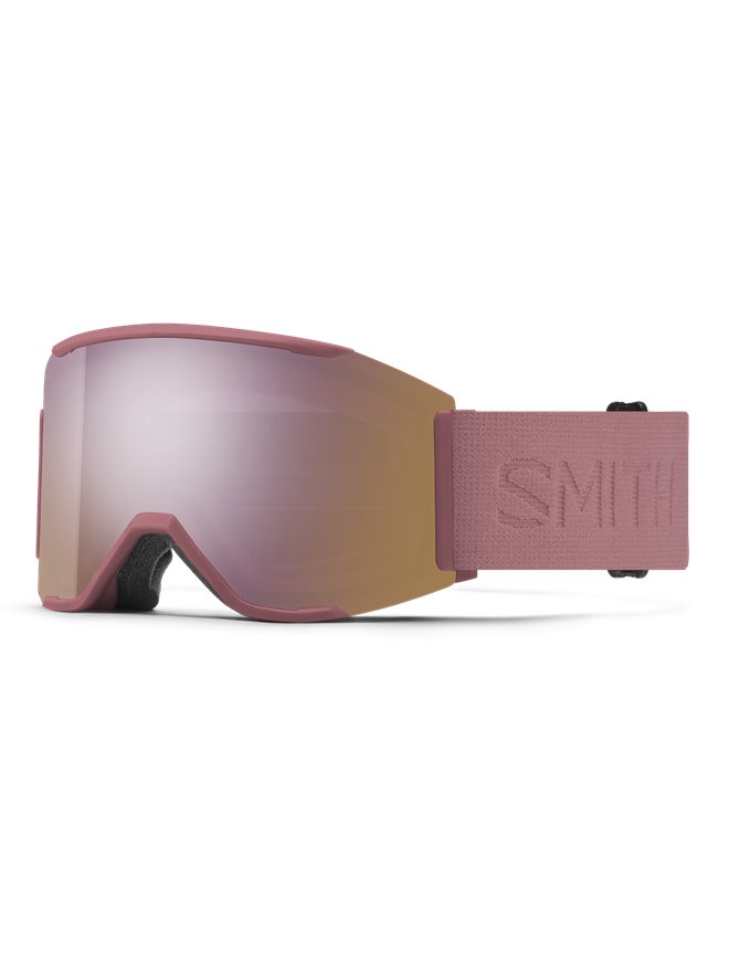 SMITH SQUAD MAG CHALK ROSE CHROMAPOP EVERYDAY ROSE GOLD MIRROR GOGGLES