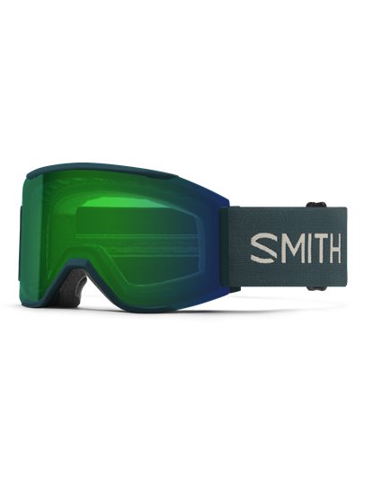 SMITH SQUAD MAG PACIFIC FLOW CHROMAPOP EVERYDAY GREEN MIRROR GOGGLES