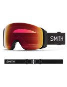 SMITH 4D MAG BLACK CHROMAPOP PHOTOCHROMATIC RED MIRROR GOGGLES