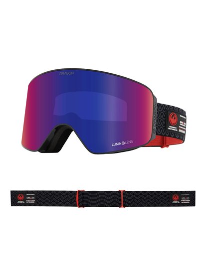 DRAGON NFX MAG OTG GOGGLES - OBSIDIAN / LL SOLACE INFRARED + LL VIOLET