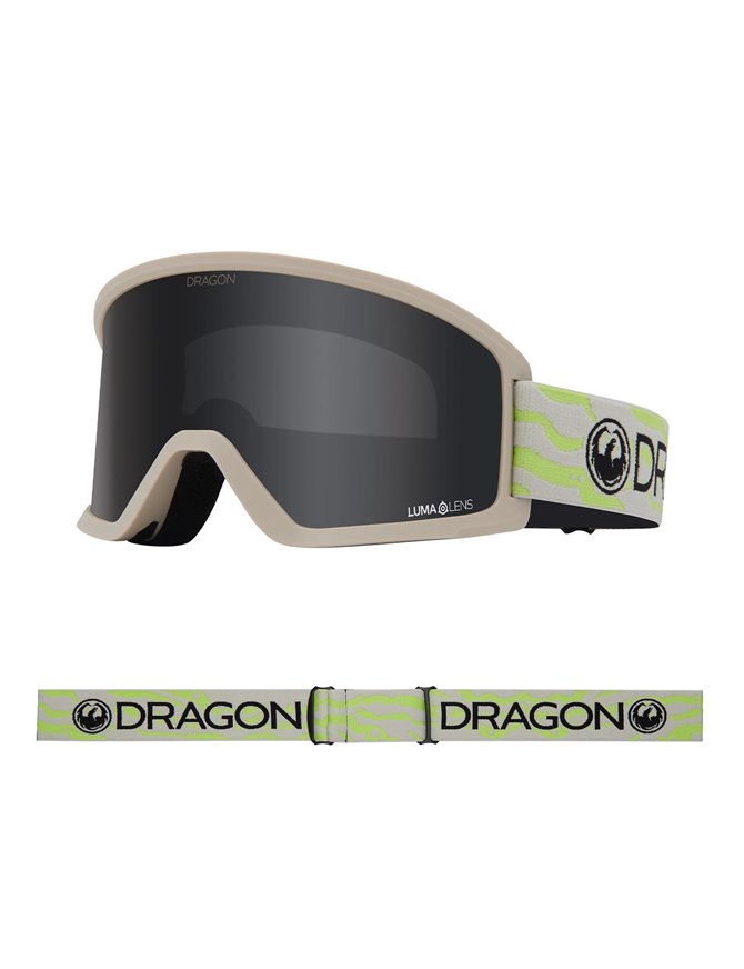 DRAGON DX3 OTG GOGGLES - KELP / LL DARK SMOKE