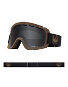 DRAGON D1 OTG GOGGLES - REUSED / LL DARK SMOKE / LL AMBER