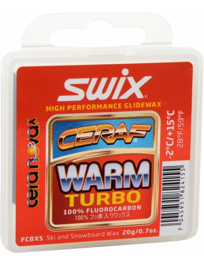 SWIX FC8XS CERA F SOLID WARM TURBO 20G S17