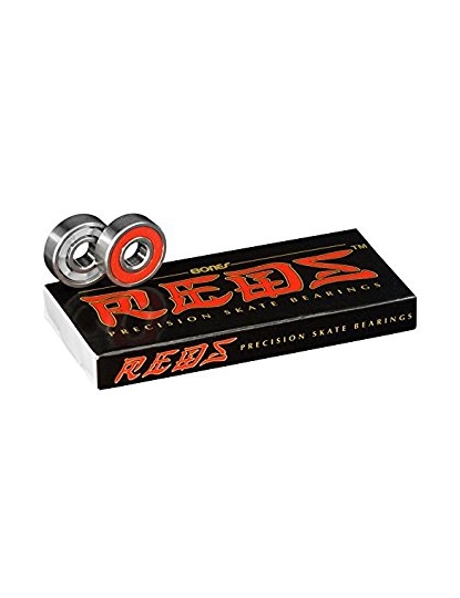 BONES SK8 BEARINGS REDS