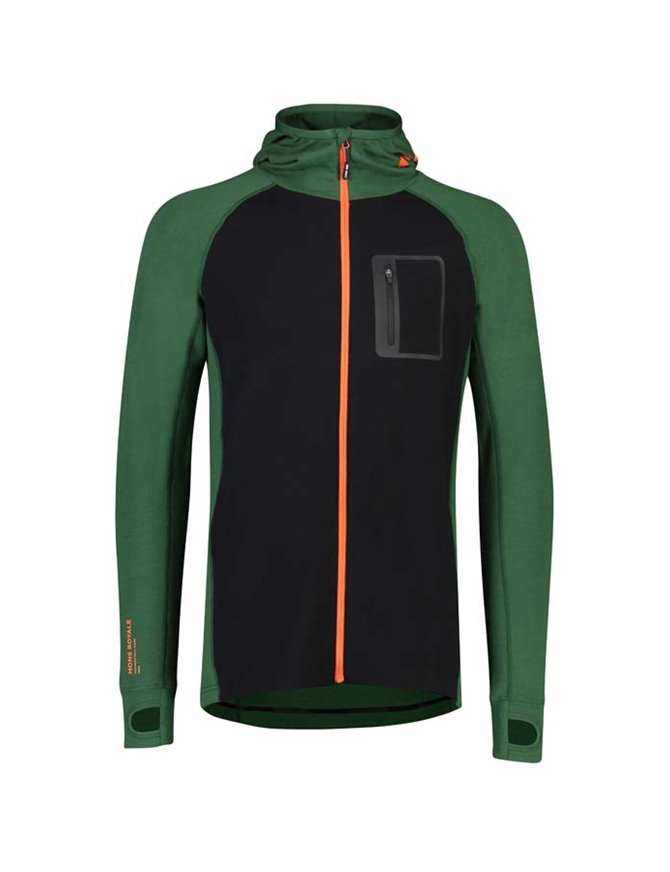 MONS ROYALE MENS TRAVERSE MIDI FULL ZIP HOOD S19