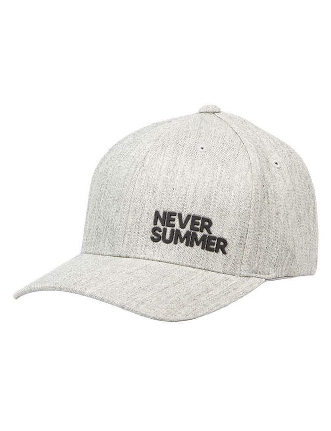 NEVER SUMMER CORPORATE SILICON 2 FLEX FIT HAT S19