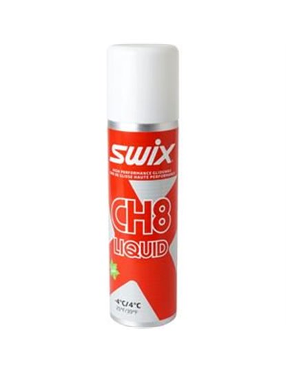 SWIX CH 8XL LIQUID RED GLIDE WAX -4C +4C 120ML