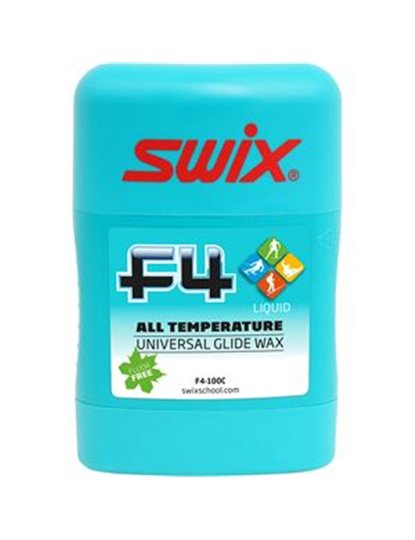 SWIX F4 UNIVERSAL GLIDE WAX LIQUID F4-100C 100ML