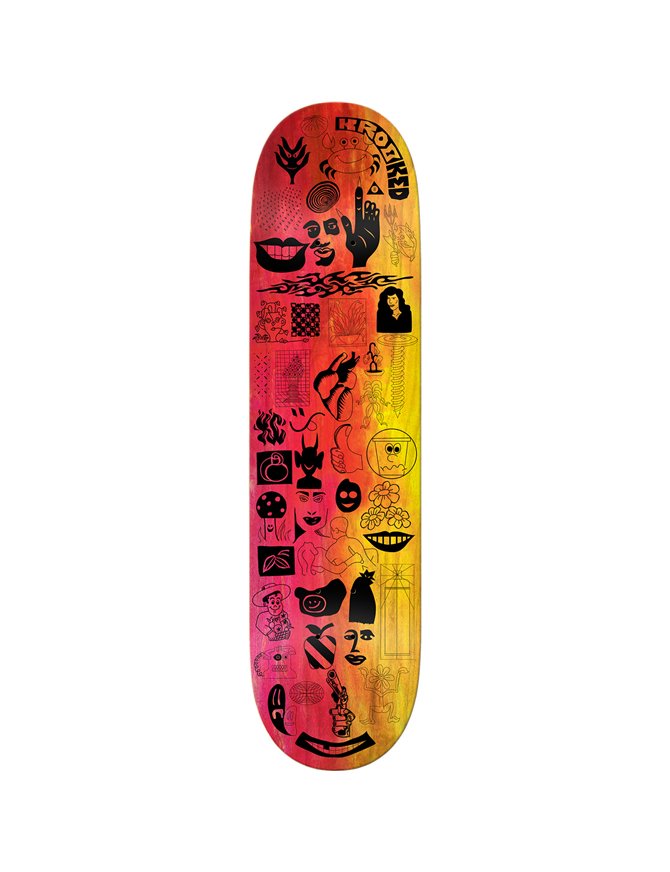 KROOKED SKATEBOARD DECK