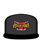 SANTA CRUZ BULLET POISON HEART SNAP BACK HAT S21