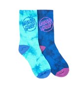 SANTA CRUZ DYE DOT SOCK YOUTH 4PR S21