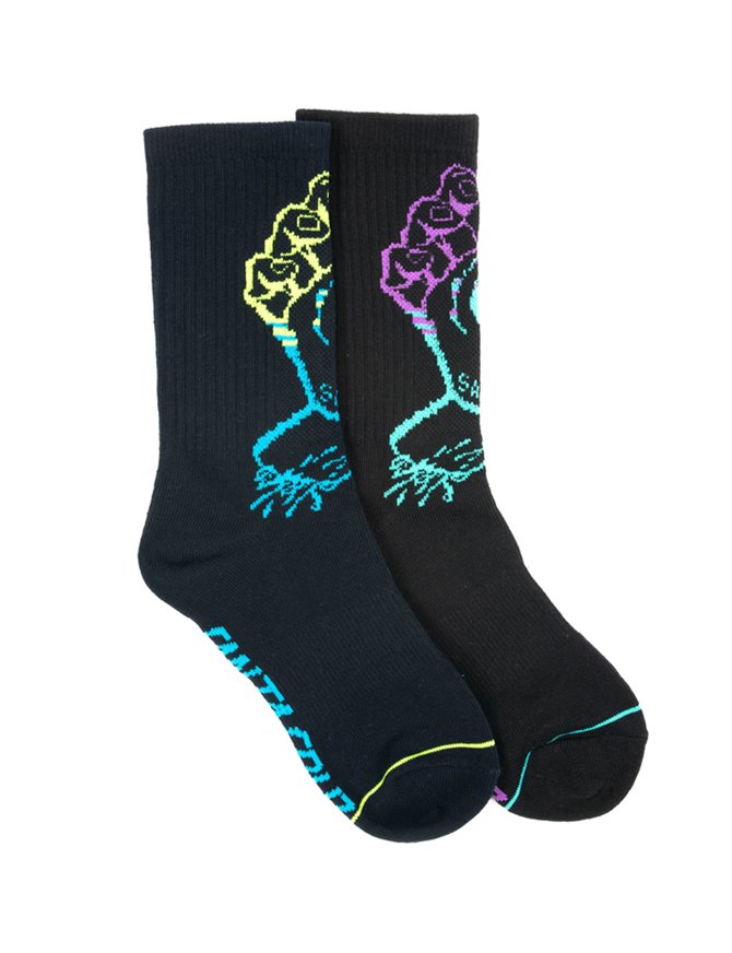 SANTA CRUZ FADED HAND SOCK S21