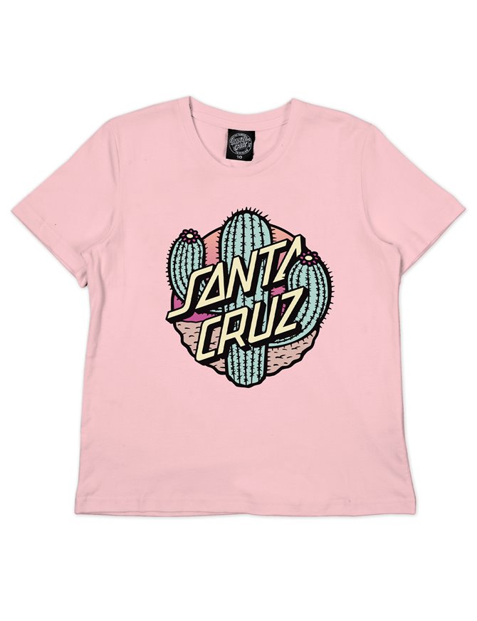 SANTA CRUZ GIRLS BIG CACTUS DOT TEE S21