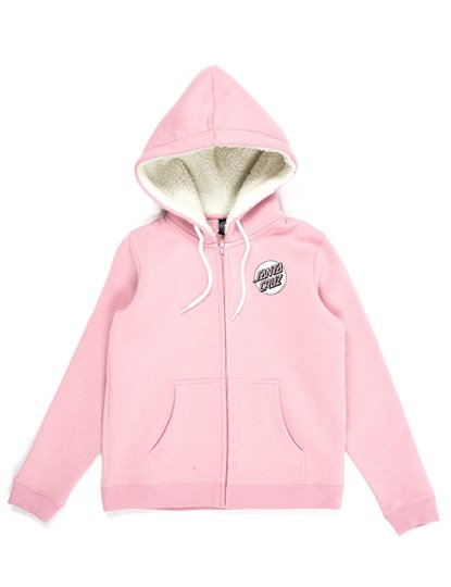 SANTA CRUZ GIRLS OTHER DOT SHERPA HOOD S21