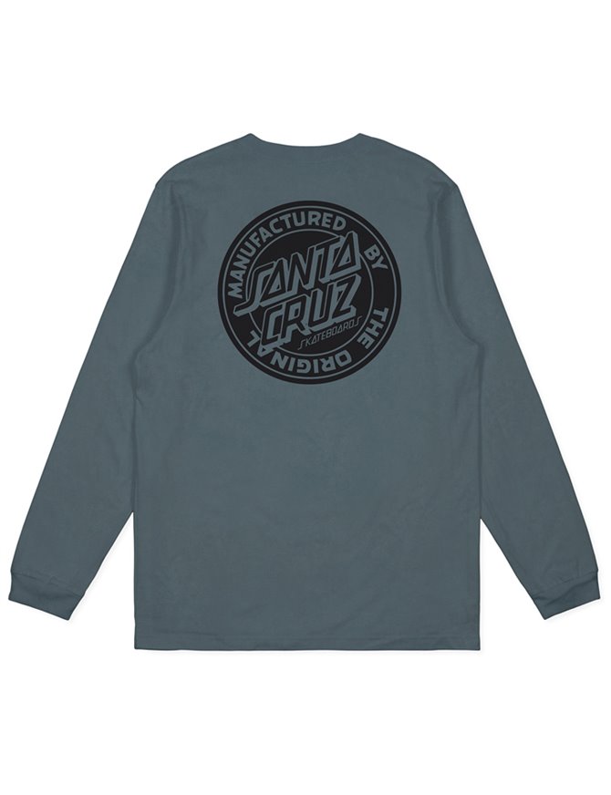 SANTA CRUZ MFG DOT BASE LS TEE S21