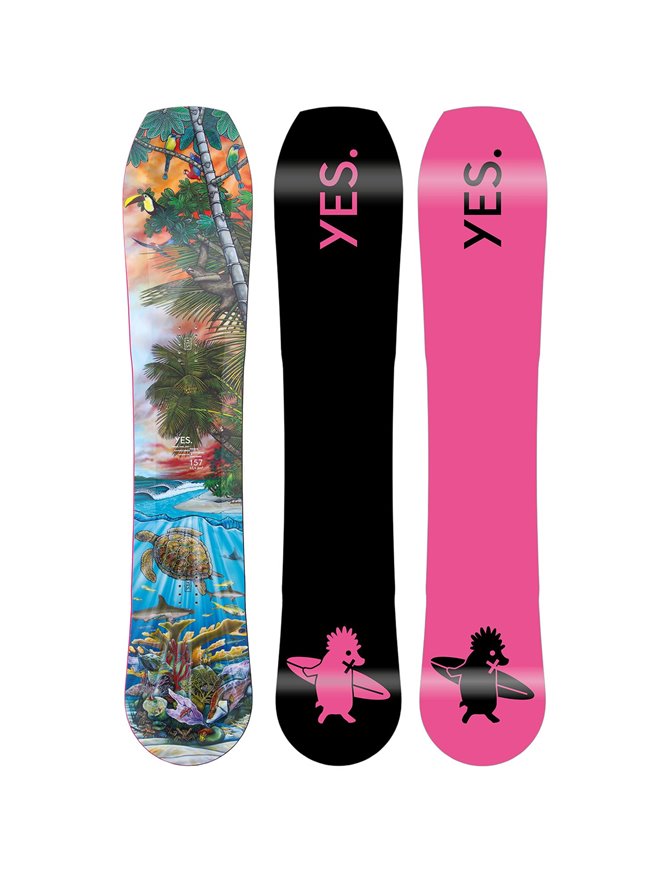 YES HYBRID UNINC DCP MENS SNOWBOARD S22