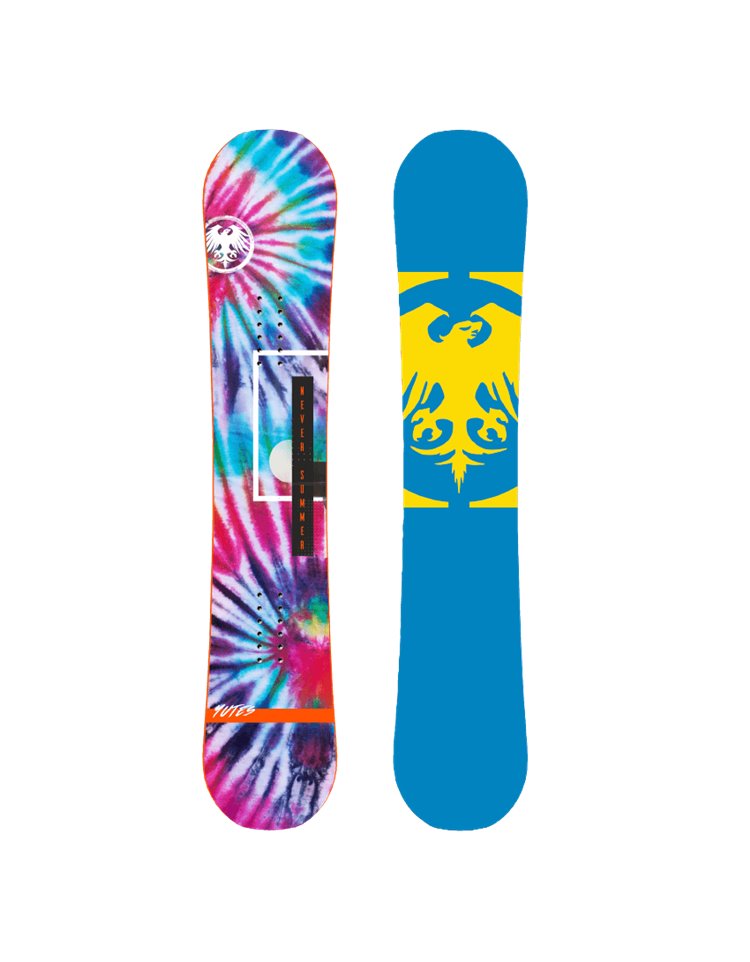 NEVER SUMMER YUTES YOUTH SNOWBOARD S22 Cherri Pow Boardstore